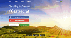 Desktop Screenshot of fatsecret.co.za