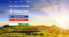 Desktop Screenshot of fatsecret.com
