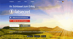 Desktop Screenshot of fatsecret.de