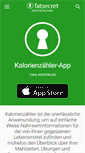 Mobile Screenshot of fatsecret.de