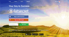 Desktop Screenshot of fatsecret.com.sg