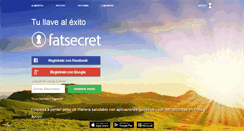 Desktop Screenshot of fatsecret.com.mx